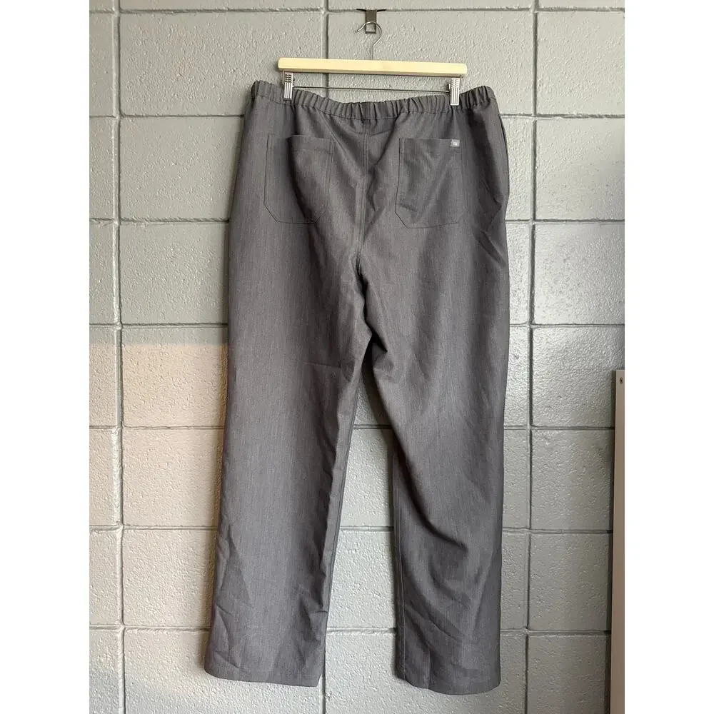 NWT Men's Figs Pisco Basic Scrubs Pants in Graphite Workwear size XXL Medical